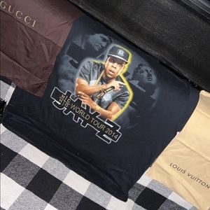 2014 Jay Z World Tour T Shirt